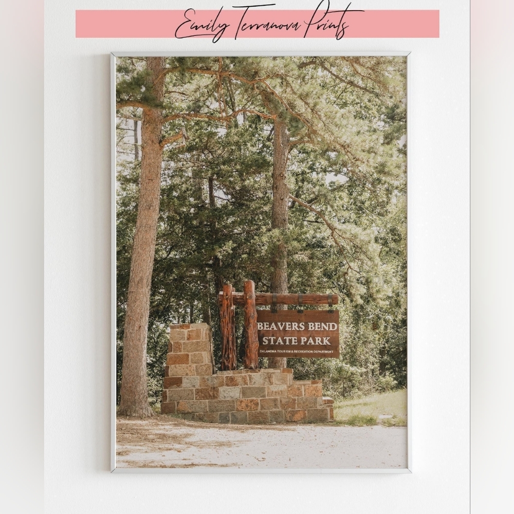 Beavers Bend Oklahoma 8x12 Unframed Photo Print